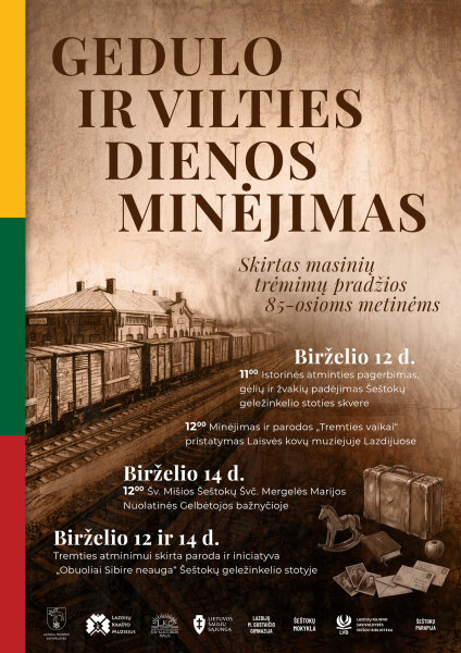 Gedulo ir vilties dienos minėjimas