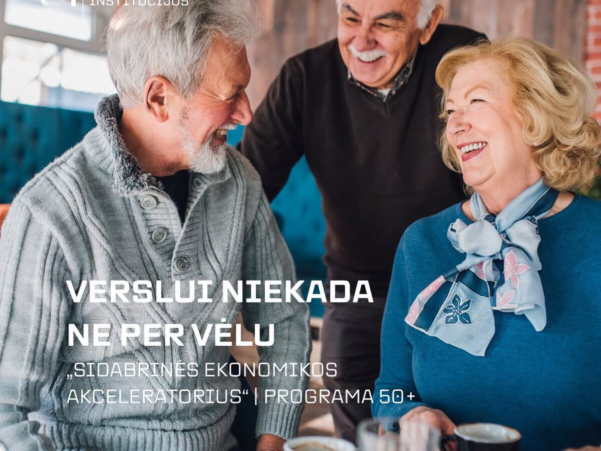Lazdijuose – nemokami verslo mokymai 50 metų ir vyresniems gyventojams