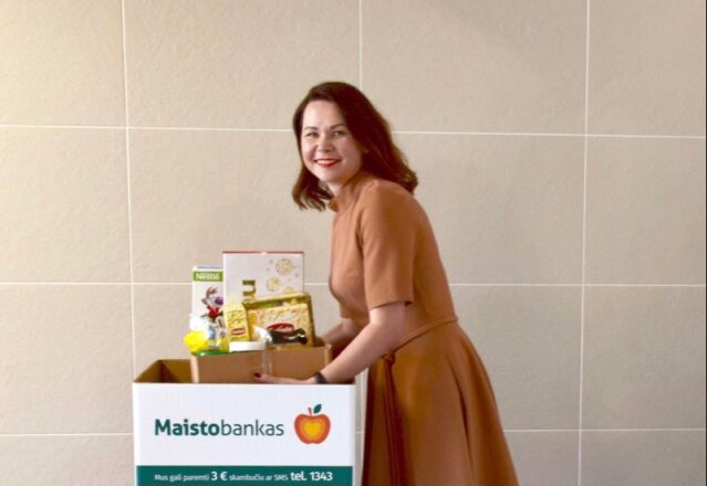 Merė A. Miškinienė: „Manau, šiais metais dar svarbiau dalintis ir padėti tiems, kuriems ypatingai...