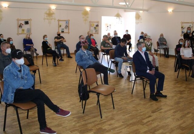 Bibliotekoje vyko tradiciniai literatūriniai pietūs 