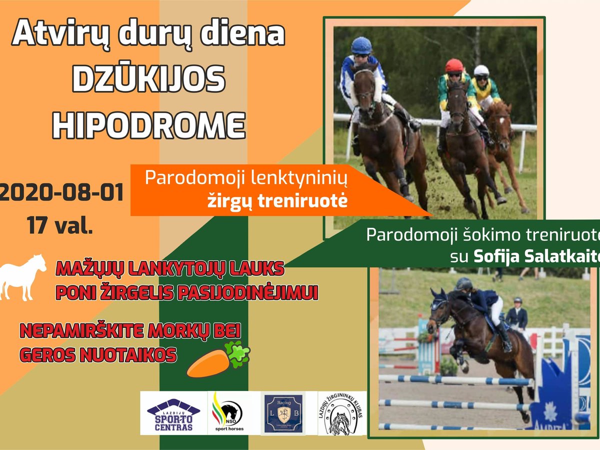 Atvirų durų diena Dzūkijos hipodrome