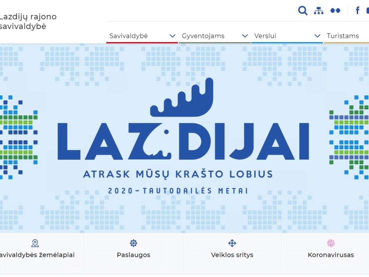 Startuoja nauja Lazdijų savivaldybės interneto svetainė