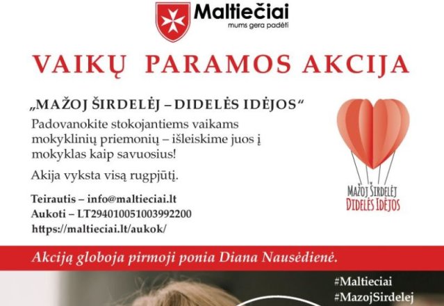 ,,Mažoj širdelėj – didelės idėjos‘‘
