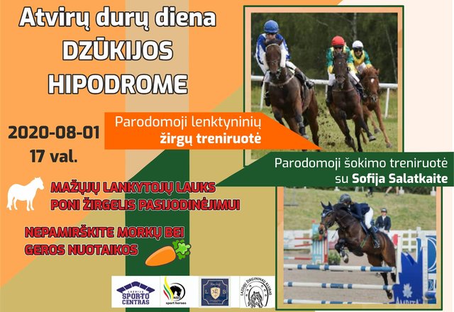 Atvirų durų diena Dzūkijos hipodrome