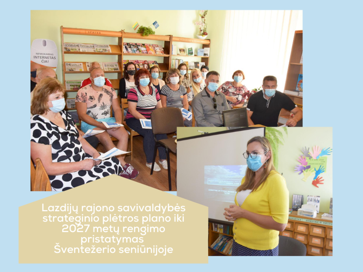 Šiandien įvyko šiltas susitikimas su Šventežerio gyventojais