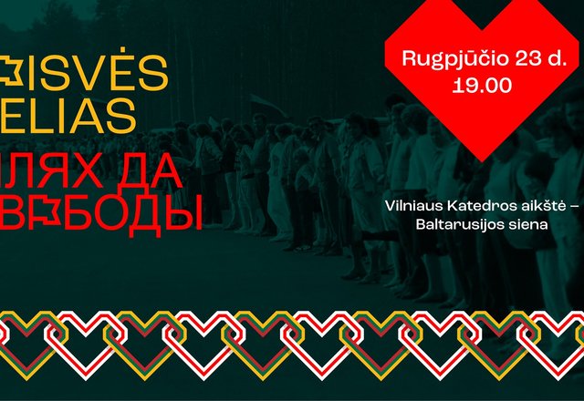 Savivaldybės administracija veš gyventojus į renginį ,,Laisvės kelias į Baltarusiją“.