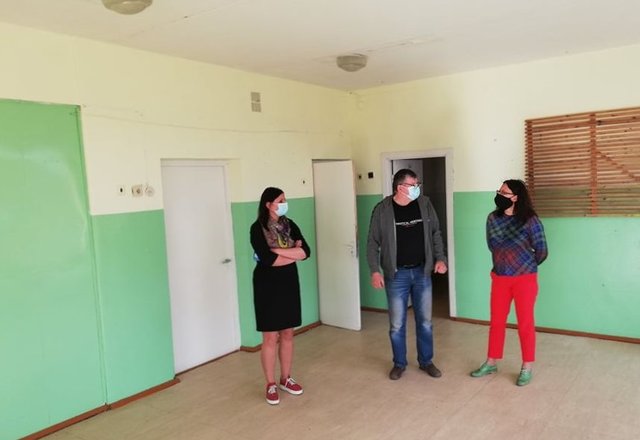Atsinaujinsiančiose Veisiejų buvusios mokyklos patalpose bus sudarytos kokybiškos sąlygos šeimų...