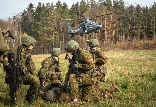 Lazdijų rajono savivaldybės teritorijoje rytoj prasidės Lietuvos kariuomenės pratybos
