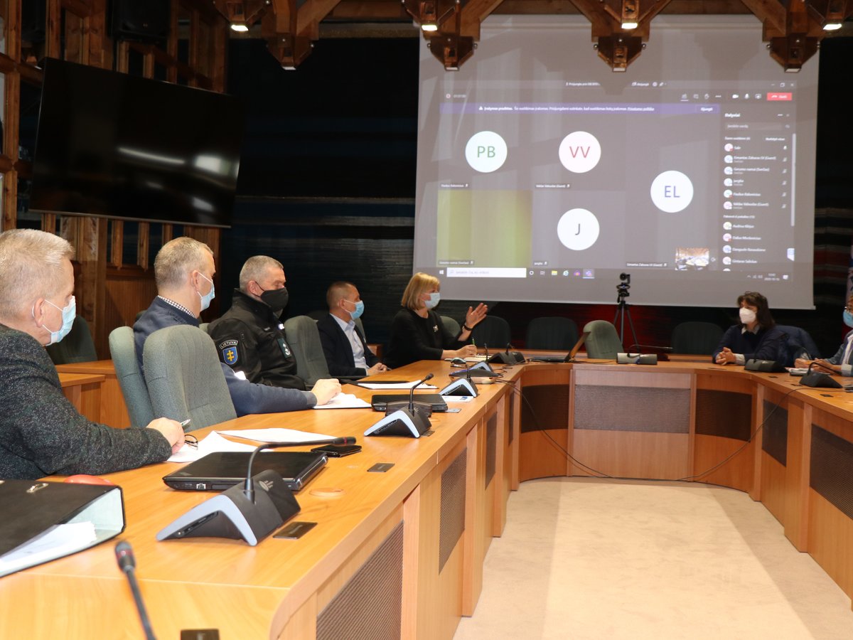 Dėl COVID-19 situacijos rajone nustatyti  padidinto saugumo reikalavimai