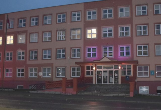 Per Lietuvą ritasi purpurinė banga – nušvito daugiau nei 30 pastatų 