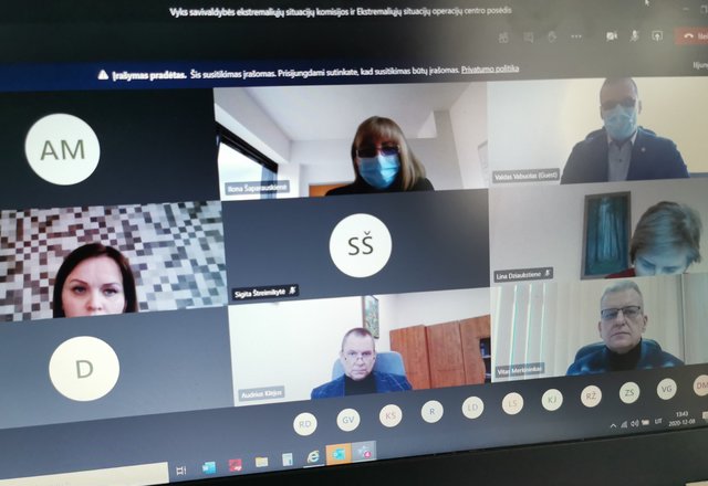 Ekstremalių situacijų komisijos posėdyje – gyventojams aktualūs sprendimai