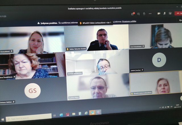 Sveikatos ir socialinių reikalų komitete – apie tai, kas sveikatos srityje šiandien aktualiausia