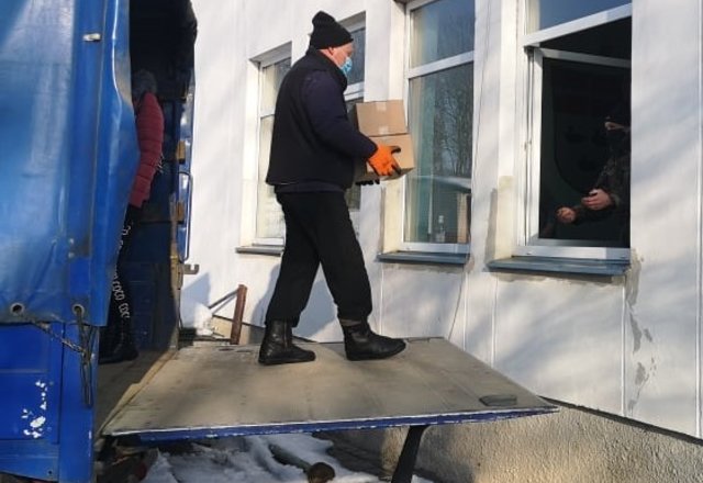 Į seniūnijas keliauja pirmoji šiais metais parama maisto produktais