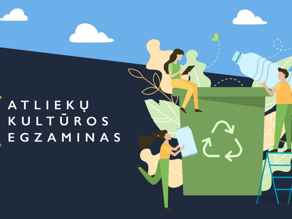 „Atliekų kultūros“ egzaminas kviečia: dalyvaukite ir sužinokite, kaip elgtis su atliekomis