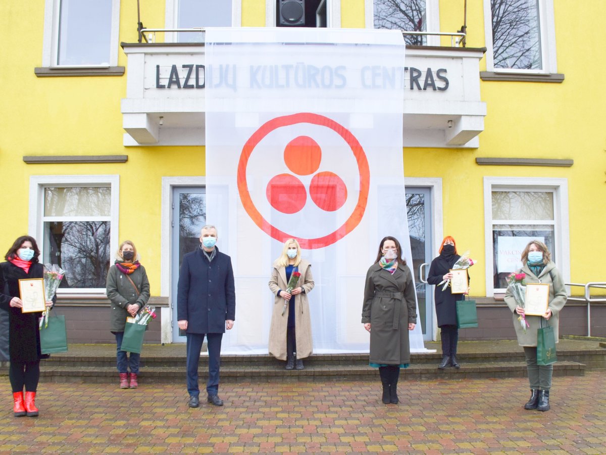 Nuoširdžiausi sveikinimai kultūros puoselėtojams