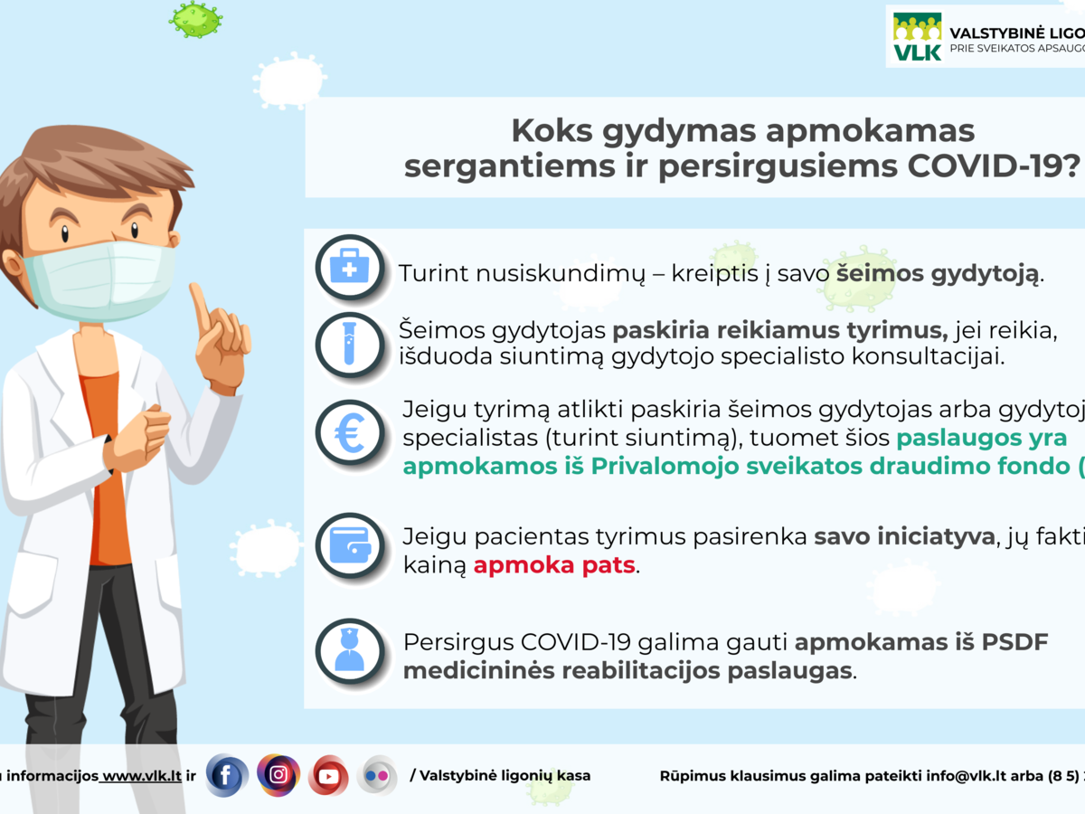 Svarbiausi dalykai apie persirgusiųjų COVID-19 liga reabilitaciją