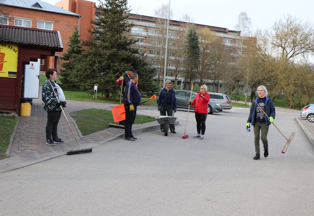 Seniūnijose – aplinkos tvarkymo darbymetis