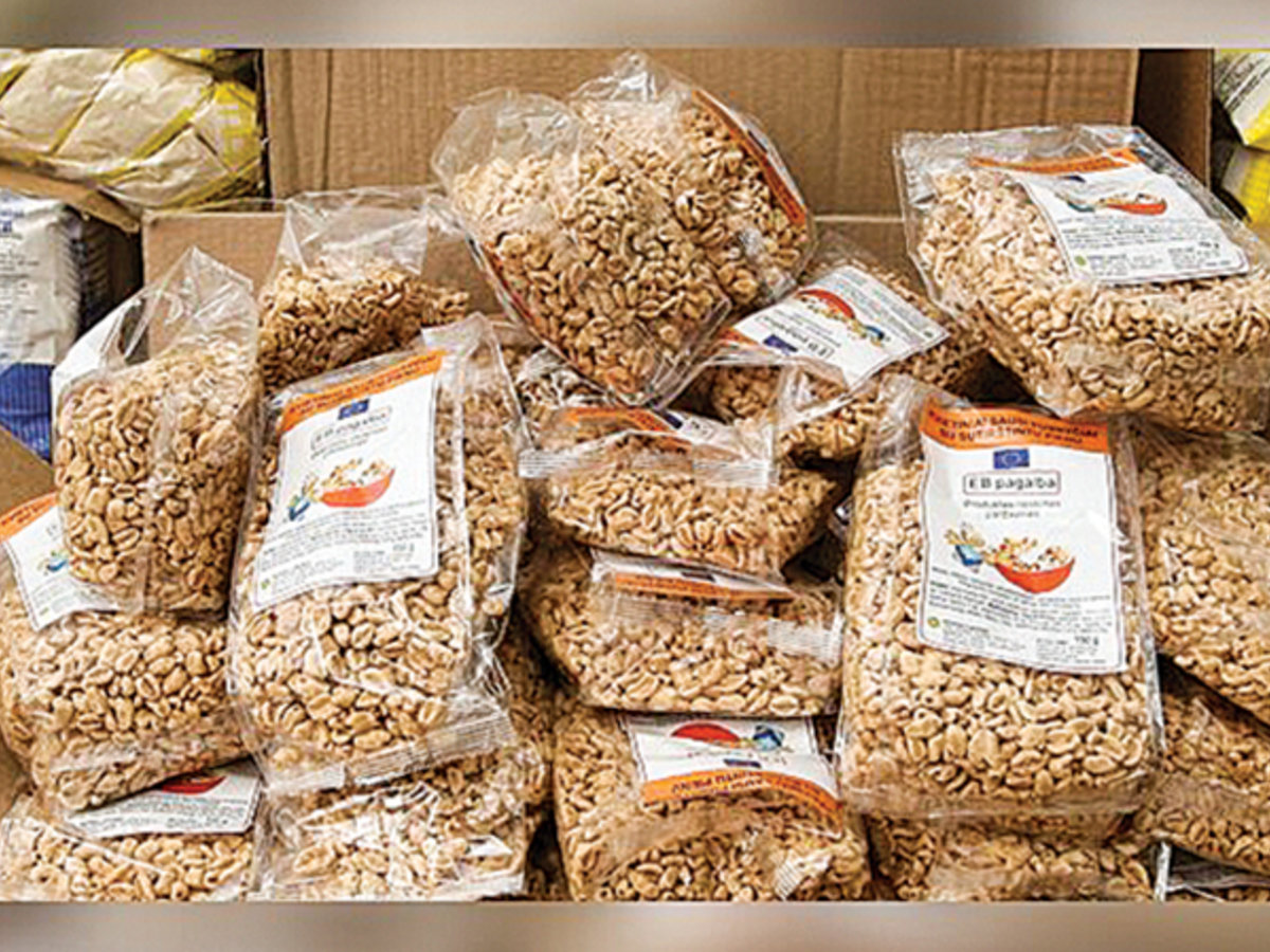 Į seniūnijas ir vėl keliauja parama maisto produktais ir higienos prekėmis