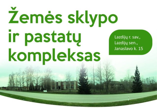 Viešo aukciono būdu parduodamas nekilnojamasis turtas