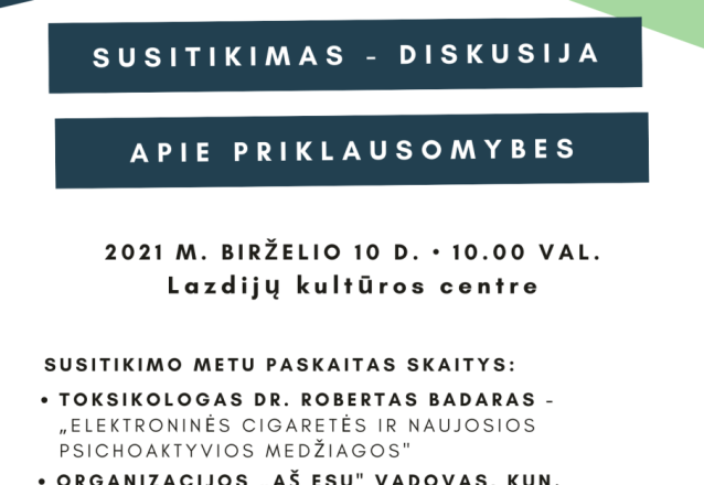 Susitikimas - diskusija