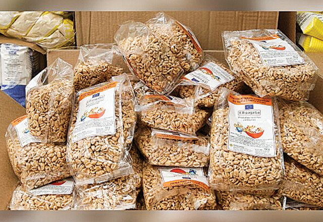 Į seniūnijas ir vėl keliauja parama maisto produktais ir higienos prekėmis