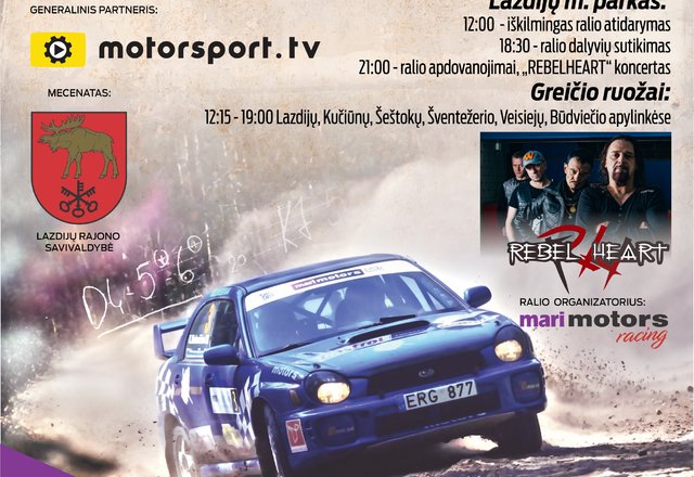 „Gravel Fest Rally - Lazdijai“ į Dzūkiją grįžta ūgtelėjęs: dvi lygos ir skirtingi greičio ruožai