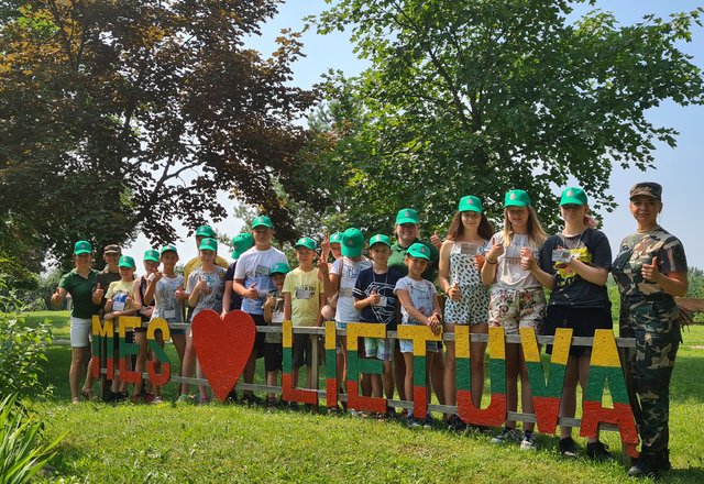 Stovykla „Pasieniečių keliais“ stovyklautojams paliko neišdildomus įspūdžius!