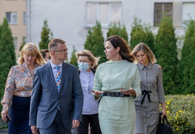 Lazdijuose lankėsi sveikatos apsaugos ministras Arūnas Dulkys