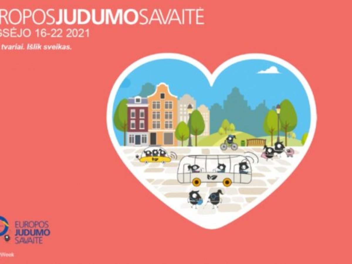 Lazdijai dalyvaus Europos judumo savaitėje: kviečiame judėti sveikai ir saugiai