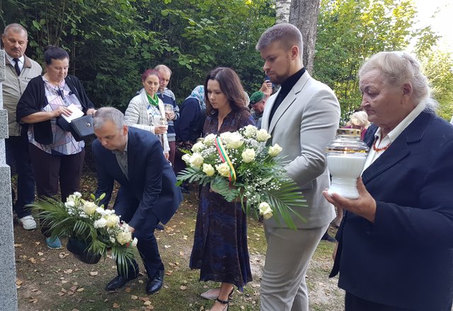 Bestraigiškės miške paminėtas partizanų žūties 70-metis