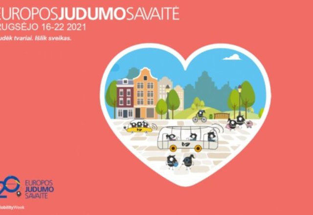 Lazdijai dalyvaus Europos judumo savaitėje: kviečiame judėti sveikai ir saugiai