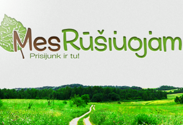 Jau dešimtus metus startuoja aplinkosaugos projektas - „Mes rūšiuojam“