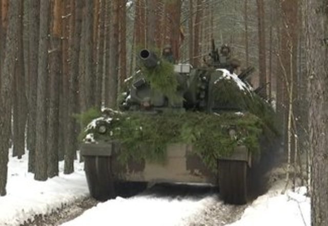 Lazdijų rajono savivaldybės teritorijoje vyksta karinės pratybos