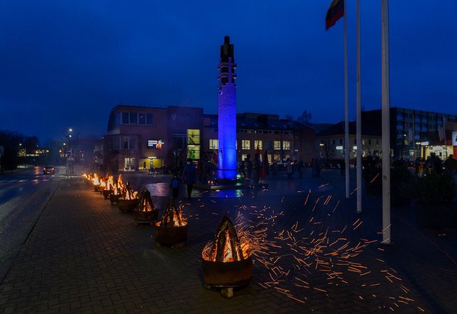 Lazdijai saugo istorinę atmintį: iškilmingai paminėtas Lietuvos laisvės gynėjų atminimas