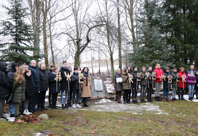 Akcija „Mes prisimename“: Lazdijai mini Holokausto aukų atminimo dieną