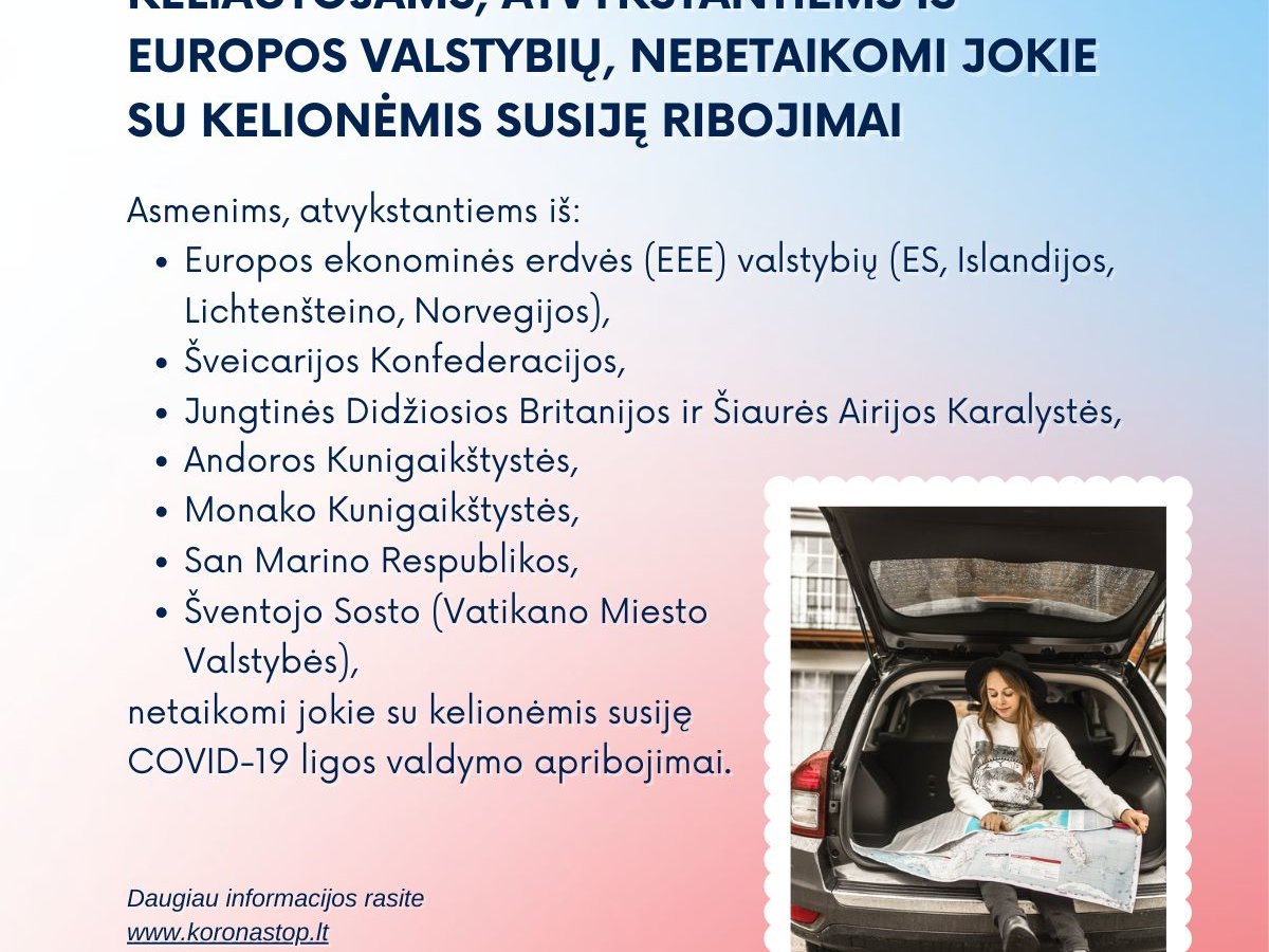 Paveiktų šalių sąrašo nebėra, tačiau reikalavimai ir rekomendacijos keliautojams išlieka. Kokie jie?