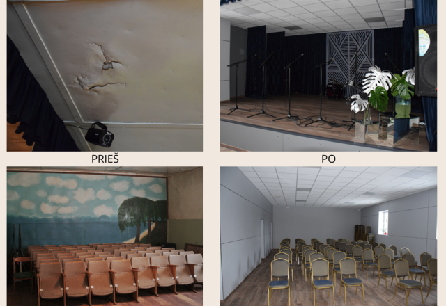 Būdviečio laisvalaikio salė po renovacijos atvėrė duris!