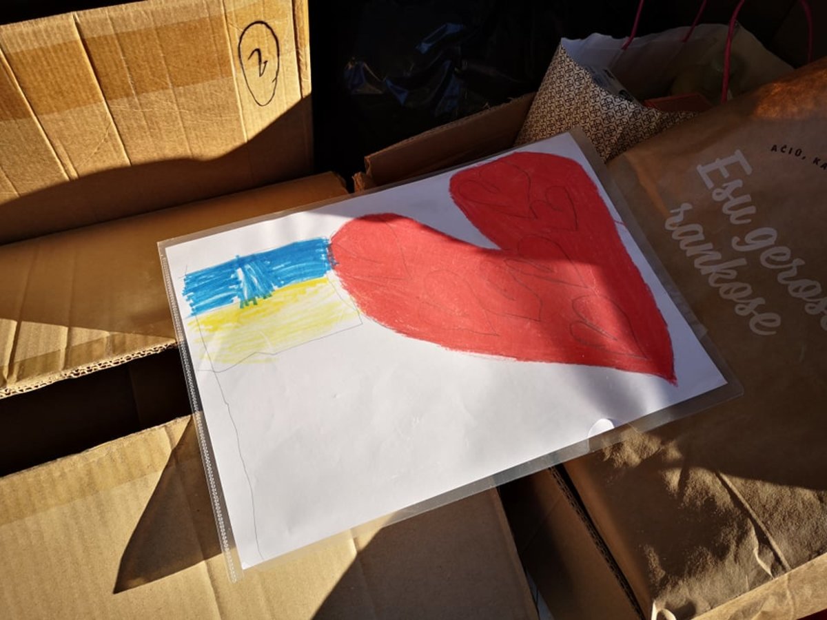 „Lietuvos Carito“ surinkta parama jau pasiekė Ukrainą