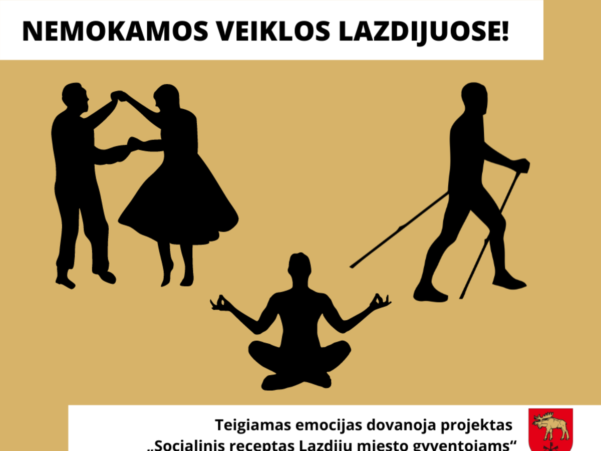 Teigiamas emocijas dovanoja projektas „Socialinis receptas Lazdijų miesto gyventojams“!