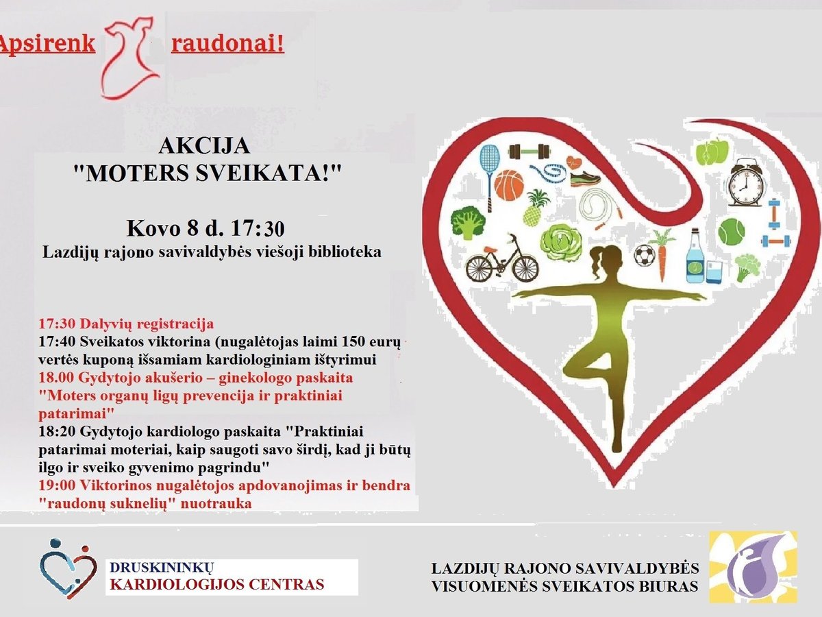 Kovo 8-osios proga – ypatingas kvietimas moterims