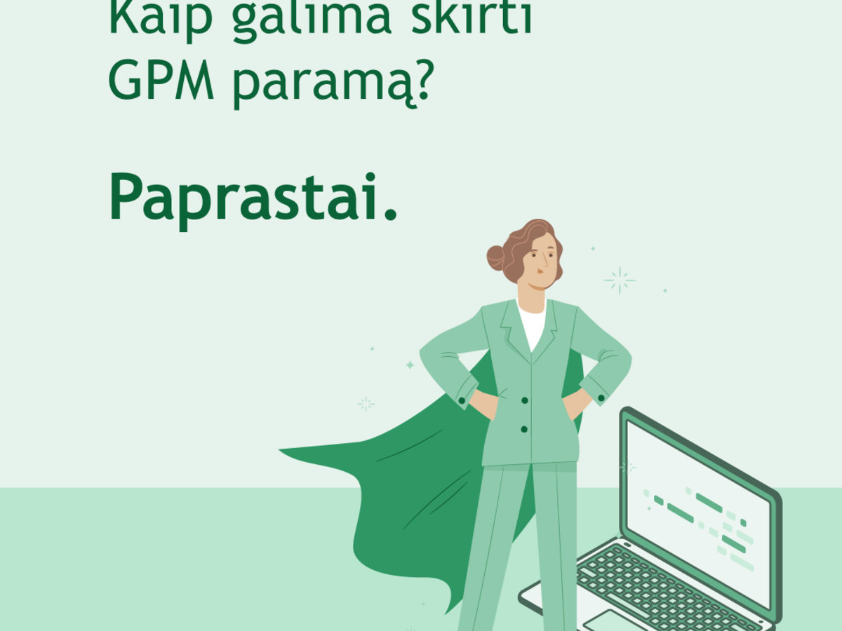 Šiemet paramą skirti dar paprasčiau 