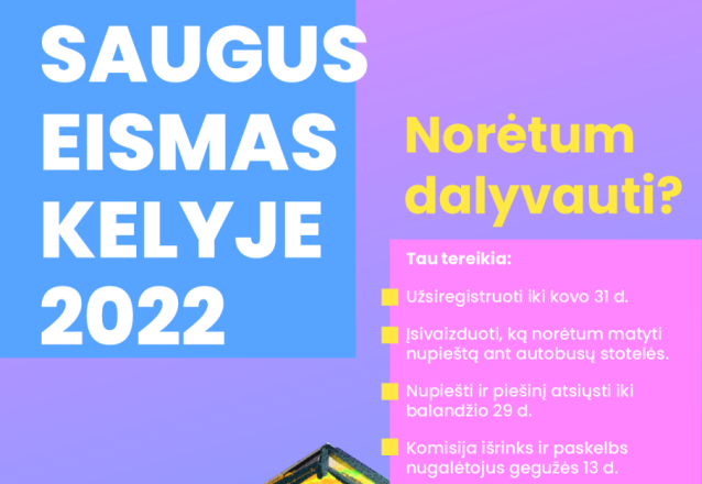 Konkursas „Saugus eismas kelyje 2022“