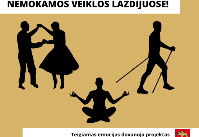 Teigiamas emocijas dovanoja projektas „Socialinis receptas Lazdijų miesto gyventojams“!