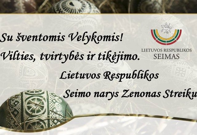 Su šventomis Velykomis!