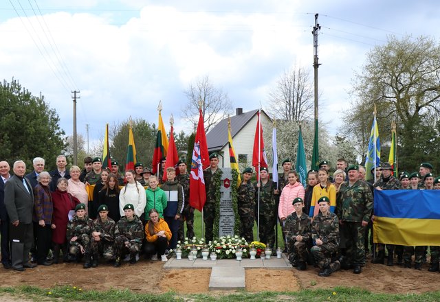„Dainavos“ apygardos Šarūno rinktinės partizanų pagerbimo iškilmės