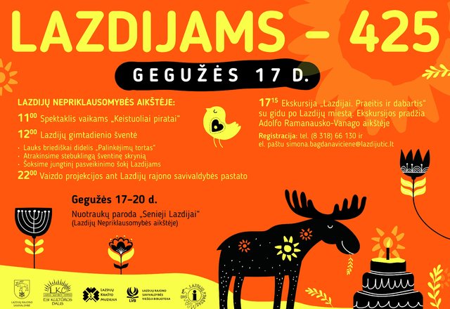 Lazdijai ruošiasi švęsti: į 425-ąjį gimtadienį kviečiame visus rajono gyventojus ir svečius