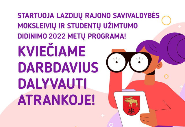 Skelbiamas darbdavių atrankos konkursas!