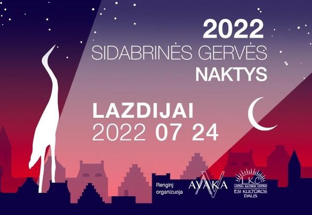 Išskirtinė naktis su „Sidabrinėmis gervėmis“ – Lazdijų miesto parke