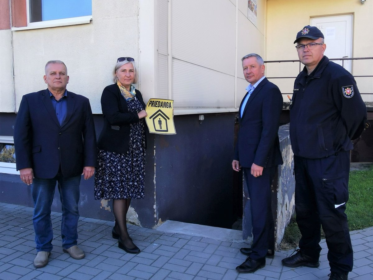 Rajono teritorijoje numatytos 9 priedangos: trys pirmosios jau pažymėtos specialiu ženklu