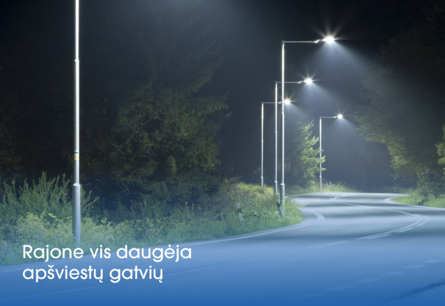 Vartų kaime, Draugystės gatvėje greitu metu bus šviesiau